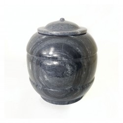 S12N - Urne en marbre noir...